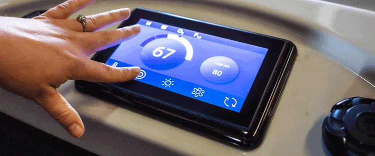Cal Touch4™ for hot tubs in Novi