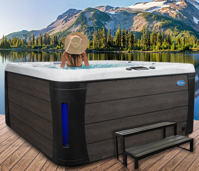 Calspas hot tub being used in a family setting - hot tubs spas for sale Novi